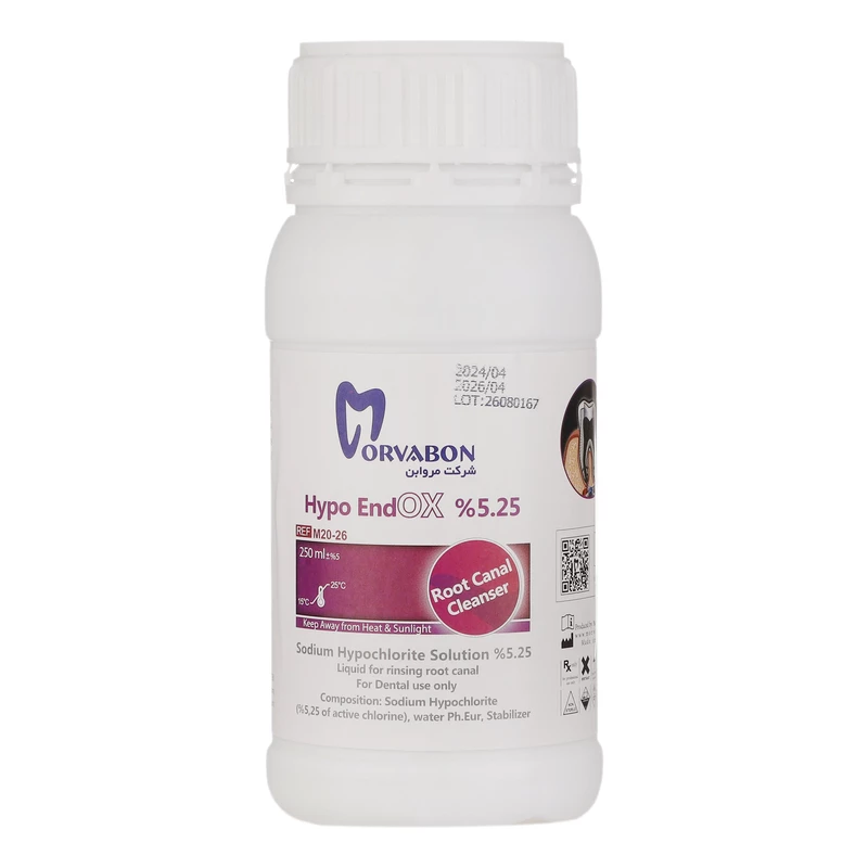 محلول هایپو کلرید سدیم 1000 میلی لیتری مروابن Hypo Endox Morvabon