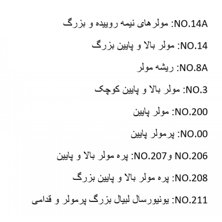 ست کلمپ رابردم 10 عددی
