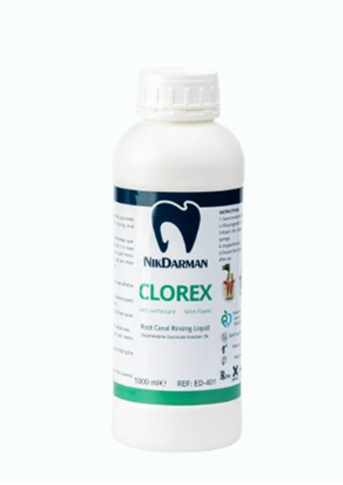 محلول کلرهگزیدین 1 لیتری / Clorex 2% Mega